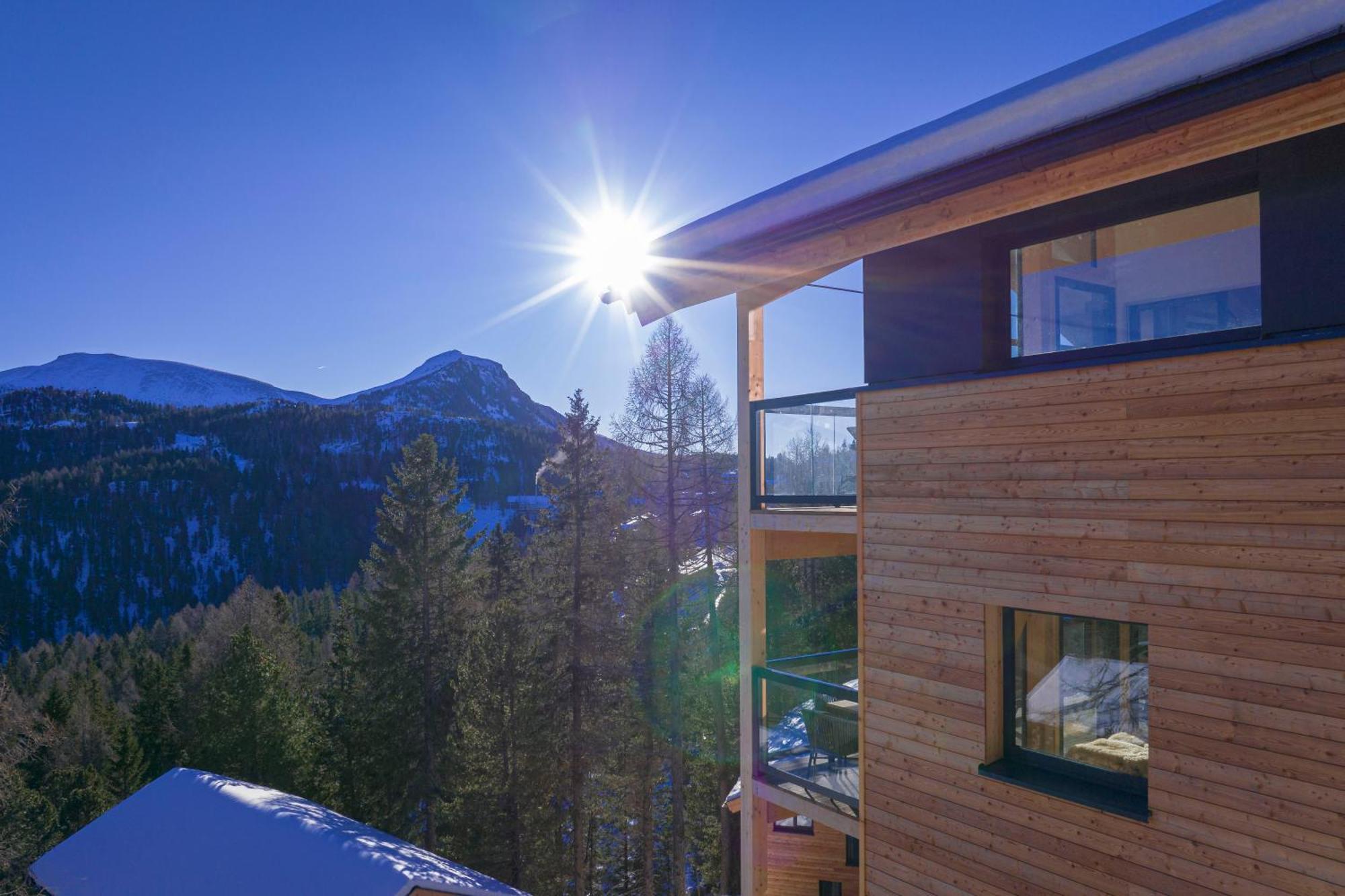 Naturchalets Turracher Hoehe By Alps Resorts Turracher Hohe Exterior foto